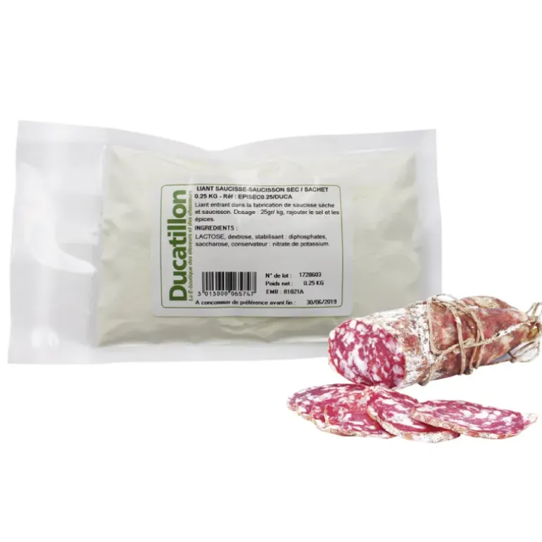 Liant saucisses et saucissons secs 250 g