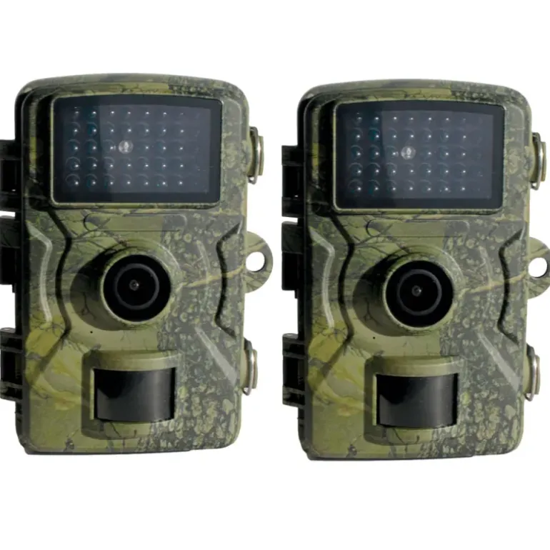 Lot 2 caméras de chasse 12MP LEDs invisibles IP66 – Vision nocturne