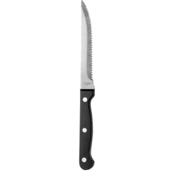 Lot 6 couteaux 22 cm à steak lame inox Pradel France