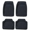 Lot 4 Tapis PVC Baquet Lavables Étanches Auto