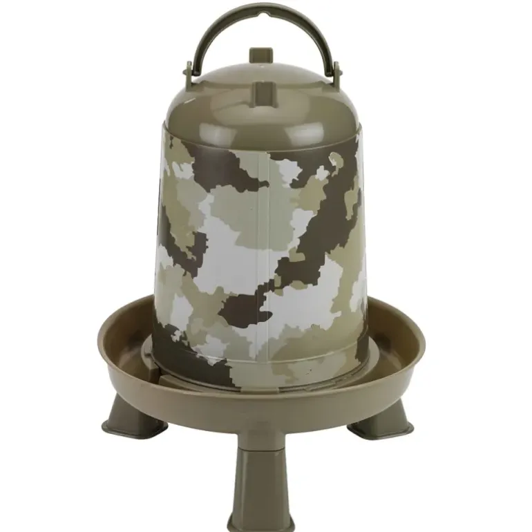 Lot de 5 Abreuvoirs camo Ø 23 cm 22.5cm h 5 L