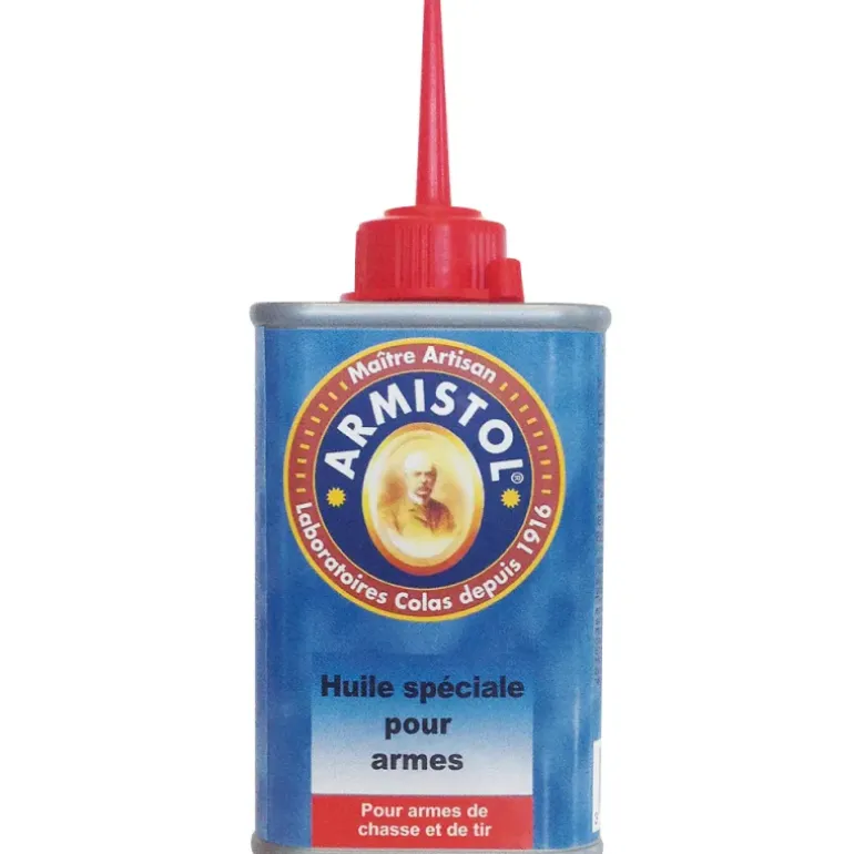 Lot de 5 Burettes Armistol 'huile lubrifiant anti corrosif 120ml