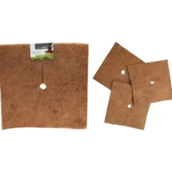 Lot de 3 Carrés de paillage fibre coco 38 cm