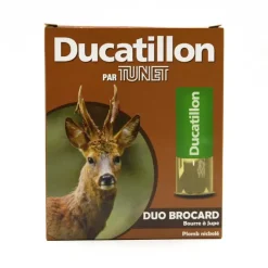 Lot de 100 cartouches cal.12/70 bourre jupe Duo Brocard 390ms