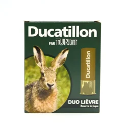 Lot de 40 Cartouches de chasse cal.12/70 DUCATILLON® "Duo Lièvre"