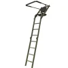 Lot de 5 Échelles pliables 2,50m hauteur d'assise aluminium portables