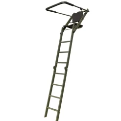 Lot de 5 Échelles pliables 2,50m hauteur d'assise aluminium portables