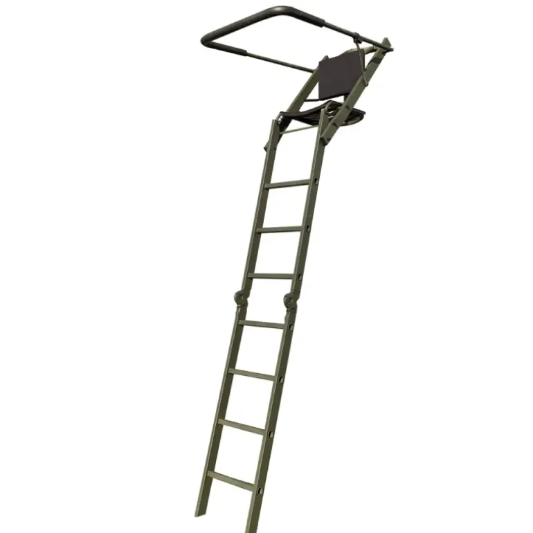Lot de 5 Échelles pliables 2,50m hauteur d'assise aluminium portables