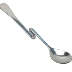 Lot de 2 cuillères à confiture en inox - Couverts dessert