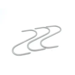 Lot de 12 Esses de boucher 12 cm Crochet à viandes