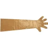 Lot de 100 gants de vêlage usage unique orange 90cm