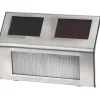 Lot de 4 lampes solaires LED inox – Éclairage extérieur éco