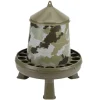 Lot de 10 Mangeoires sur pieds surélevés 4 kg camo Ø 33cm H 37,5cm