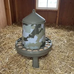 Lot de 10 Mangeoires sur pieds surélevés 4 kg camo Ø 33cm H 37,5cm