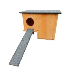 Lot de 3 Nichoirs chicane en bois canards et sarcelles
