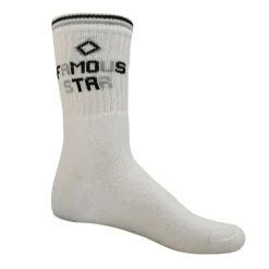 Lot de 3 paires de chaussettes sport coton blanches