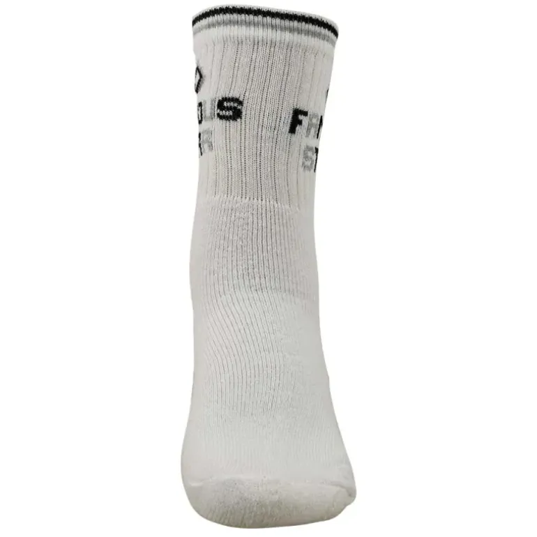 Lot de 3 paires de chaussettes sport coton blanches