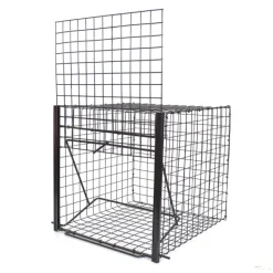 Lot de 3 Pièges à pie grillage soudé galvanisé individuel 21x31x21cm