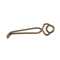 Lot de 2 pièges à taupe Putange traditionnel acier cuivré