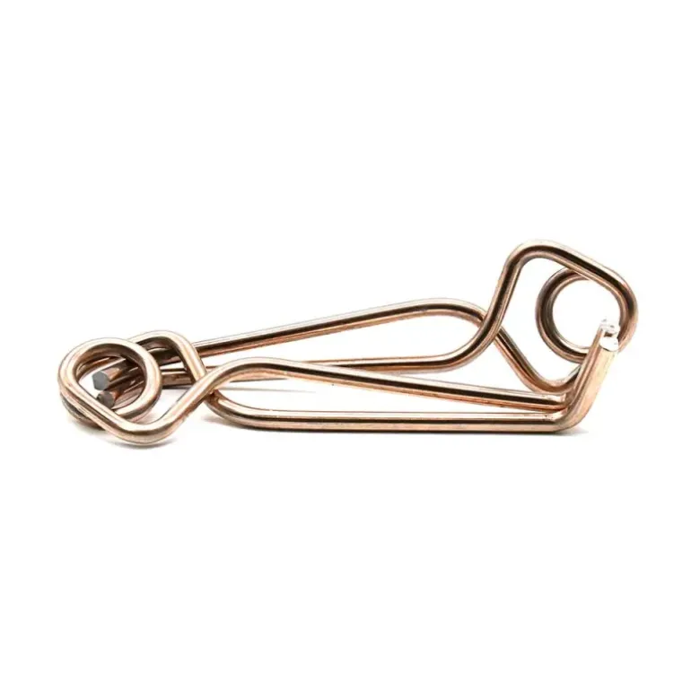 Lot de 2 pièges à taupe Putange traditionnel acier cuivré