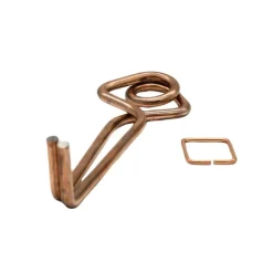 Lot de 10 pièges à taupes Putange traditionnels en acier cuivré + pince