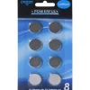 Lot de 8 piles bouton CR2025 – Lithium 3V longue durée