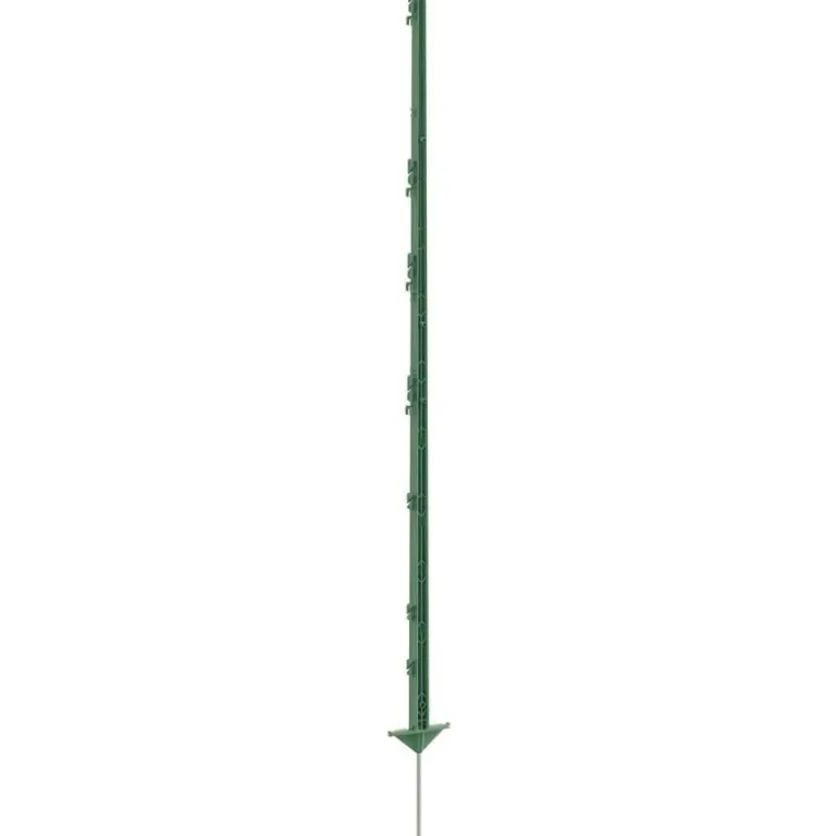 Lot de 5 piquets euro Vert 1.56m
