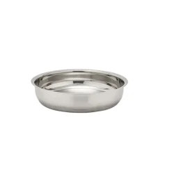 Lot de 3 Poêles acier inoxydable diamètres 20, 24 et 26 cm