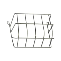 Lot de 10 râteliers à foin lapins acier 20 cm Olba