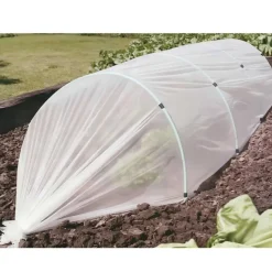Lot de 4 Voiles de croissance semi-transparent 2,5x10m pour protection des cultures