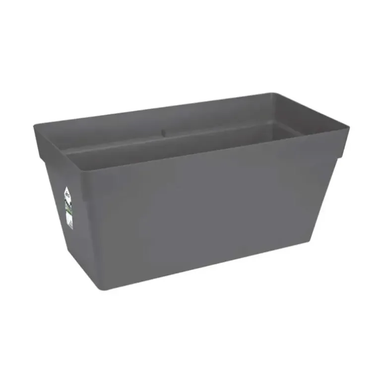 Lot de 2Jardinières 70 cm Elho® - Gris - Réservoir intégré