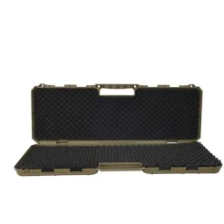 Malette fusil Teamwood mousse 4 verrous pré-percée cadenas