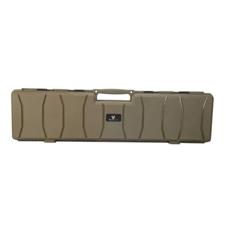 Mallette carabine 4 verrous mousse fond-couvercle 130 x 30 cm