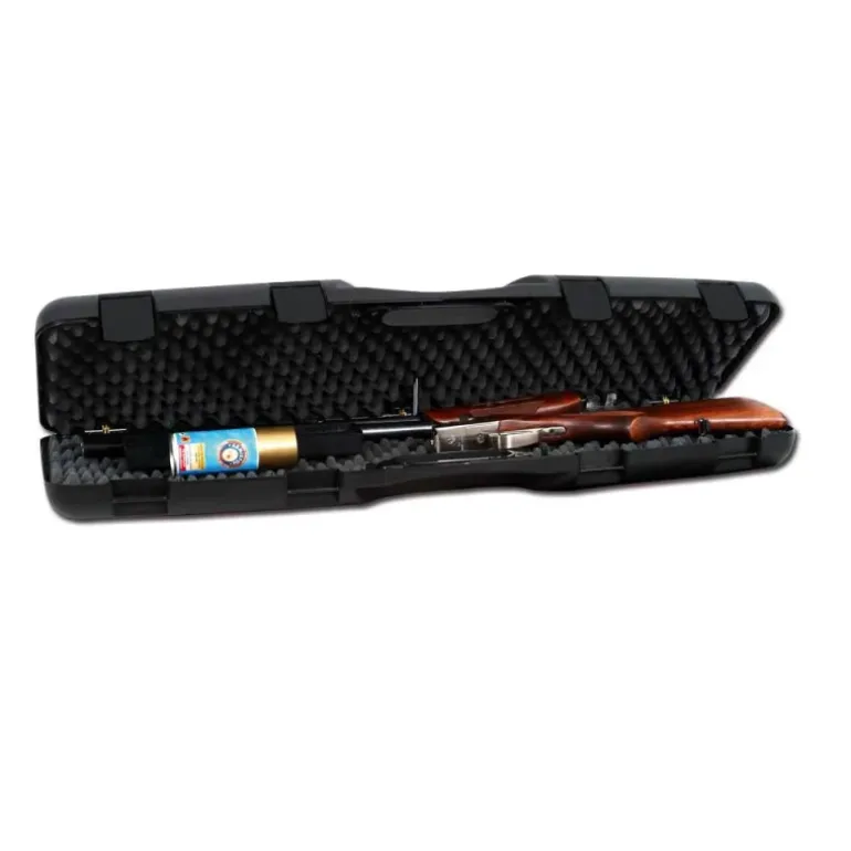 Mallette pvc fusil STANDARD 4 clips polypropylène 98x28,5x12cm
