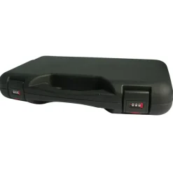 Mallette PVC 50x30x8.5cm avec serrures et 2 clips fermeture