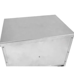 Mangeoire à trémie anti-nuisible tôle galvanisée 23 kg