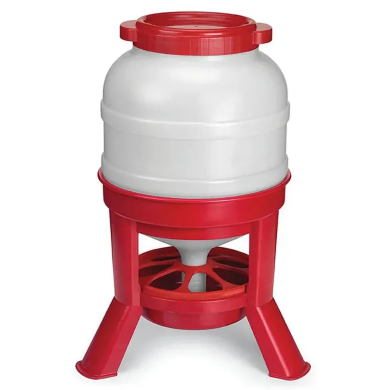 Mangeoire anti-gaspillage sur pieds 23 kg – Grande capacité