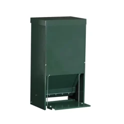 Mangeoire anti-nuisible 12 kg thermolaquée vert