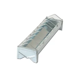 Mangeoire linéaire volaille galvanisée 50cm