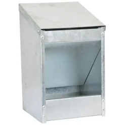 Mangeoire murale metal galvanisé lapin, rongeurs 2,5 Kg