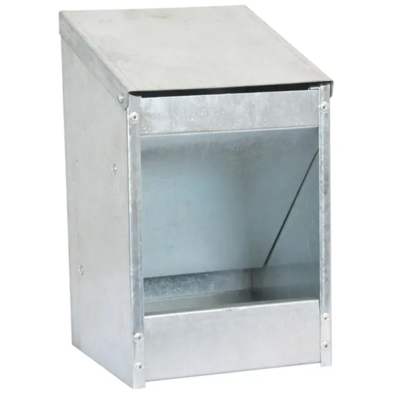 Mangeoire murale metal galvanisé lapin, rongeurs 2,5 Kg