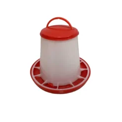 Mangeoire plastique avec poignée 1,5 kg pour volailles et pigeons