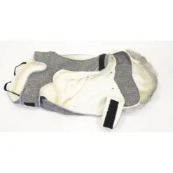 Manteau Grisa gris pour chien – Doudoune chaude et ajustable