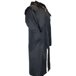 Manteau long Walker and Hawkes Waxstock navy de M à 3XL