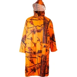 Manteau pluie orange camo Treeland étanche