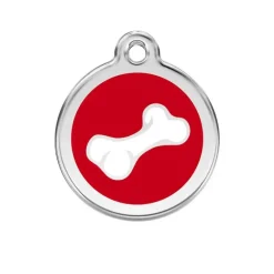 Médaille gravable pour chien - Ø 3cm - Acier inoxydable