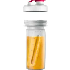 Mini blender 350W plastique sans BPA blanc gris 0,6L + gourde