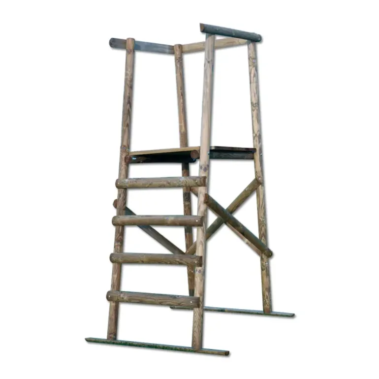 Mirador de battue Sologne en bois, hauteur plancher 1,40m à l'unité