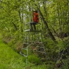 Mirador pliable aluminium 1,25m 19,5kg transportable coffre
