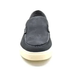Mocassins bleus textile semelle PU mesh du 40 au 46